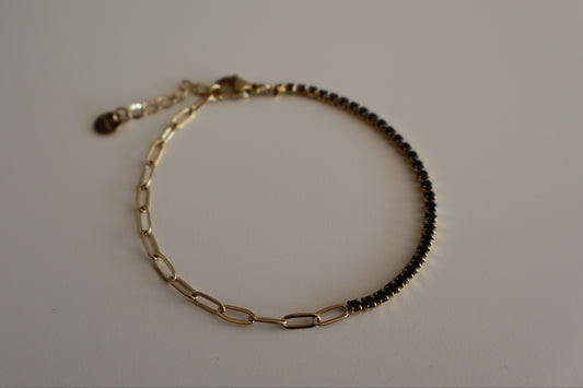 Pulsera Diamonds Negro