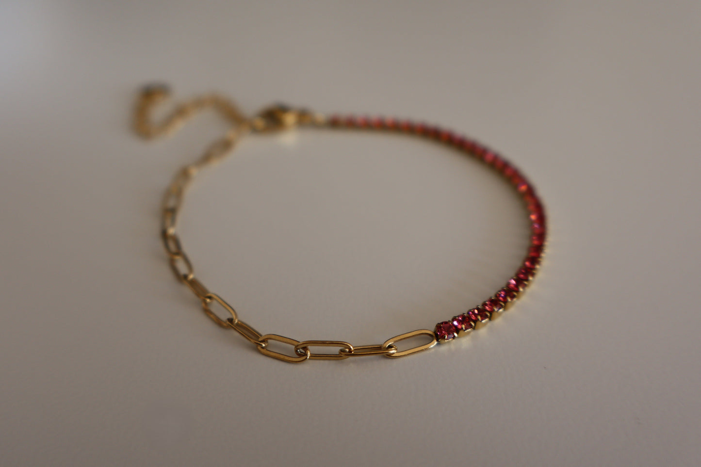 Pulsera Diamonds Rosa