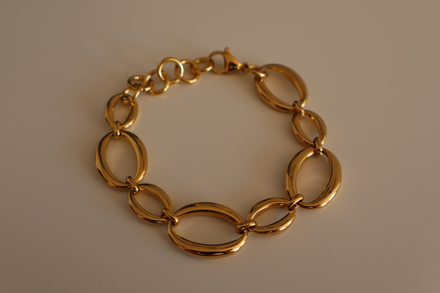 Pulsera Manuela en Dorado