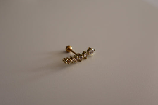 Piercing Estela en Dorado