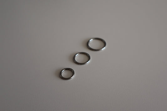 Piercing de Aro Plateado