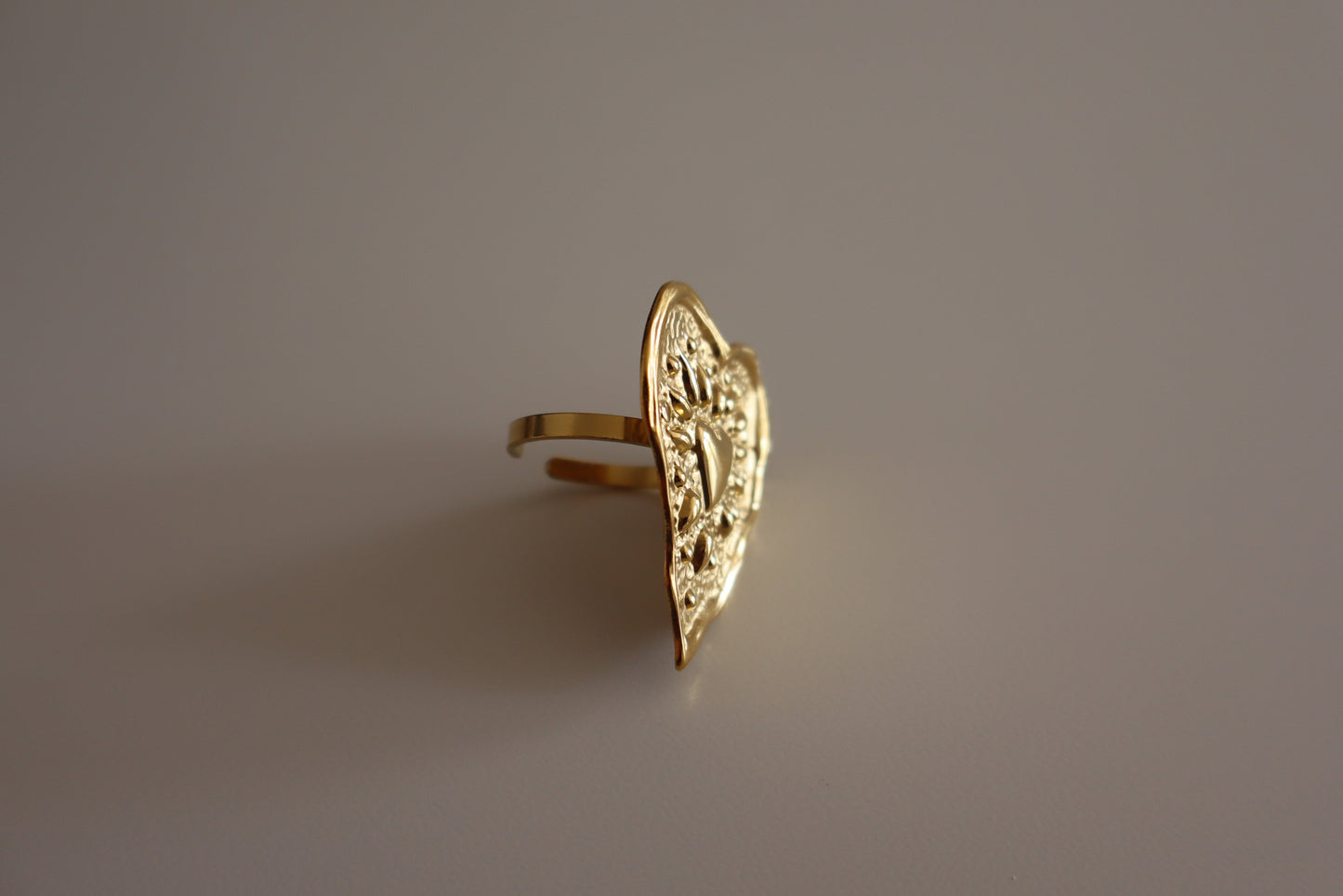 Anillo Verona en Dorado