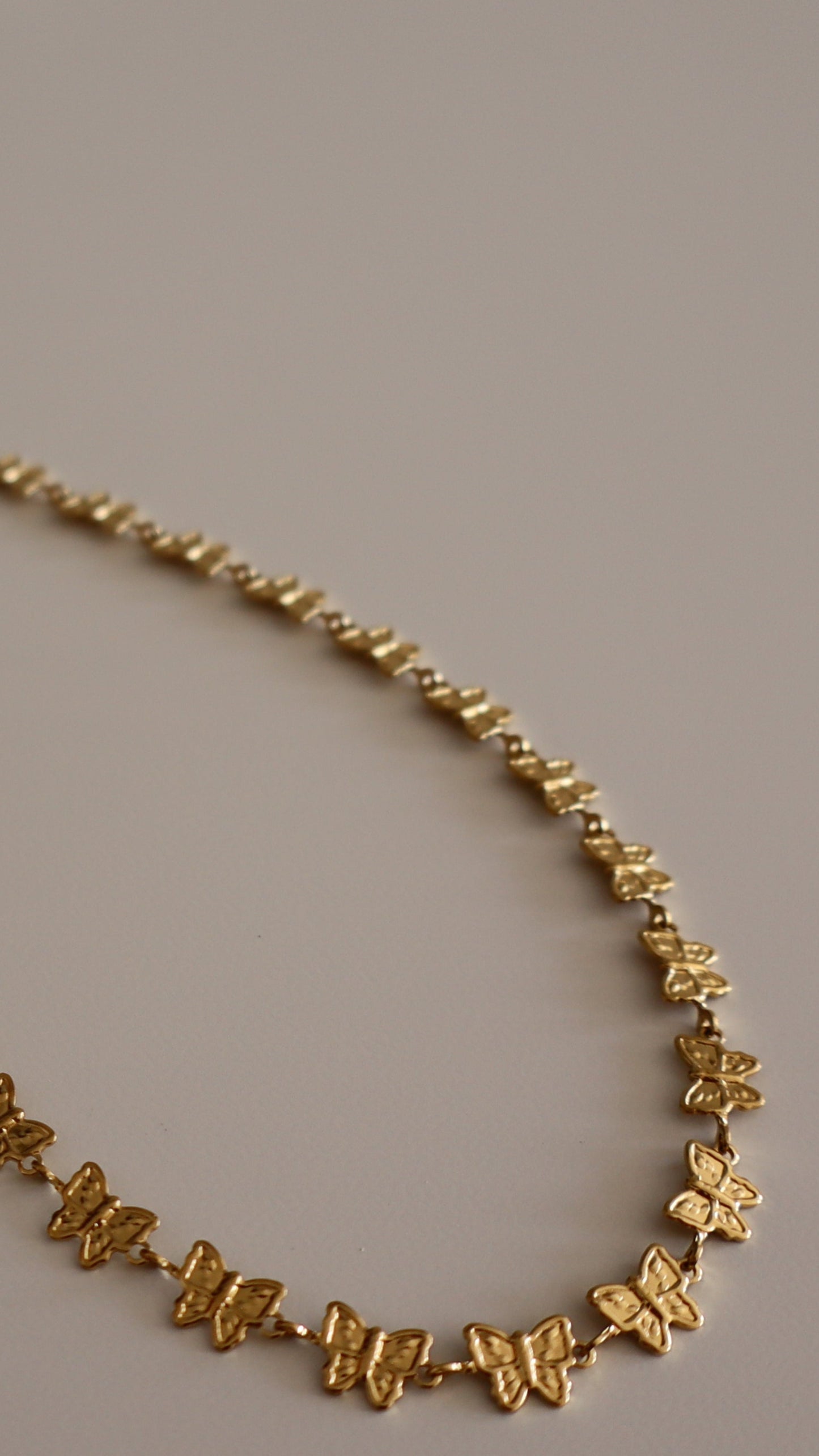 Collar - Gargantilla Mariposas