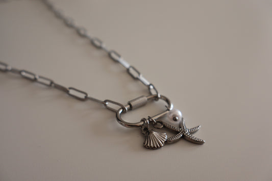 Collar Punta Cana Plateado