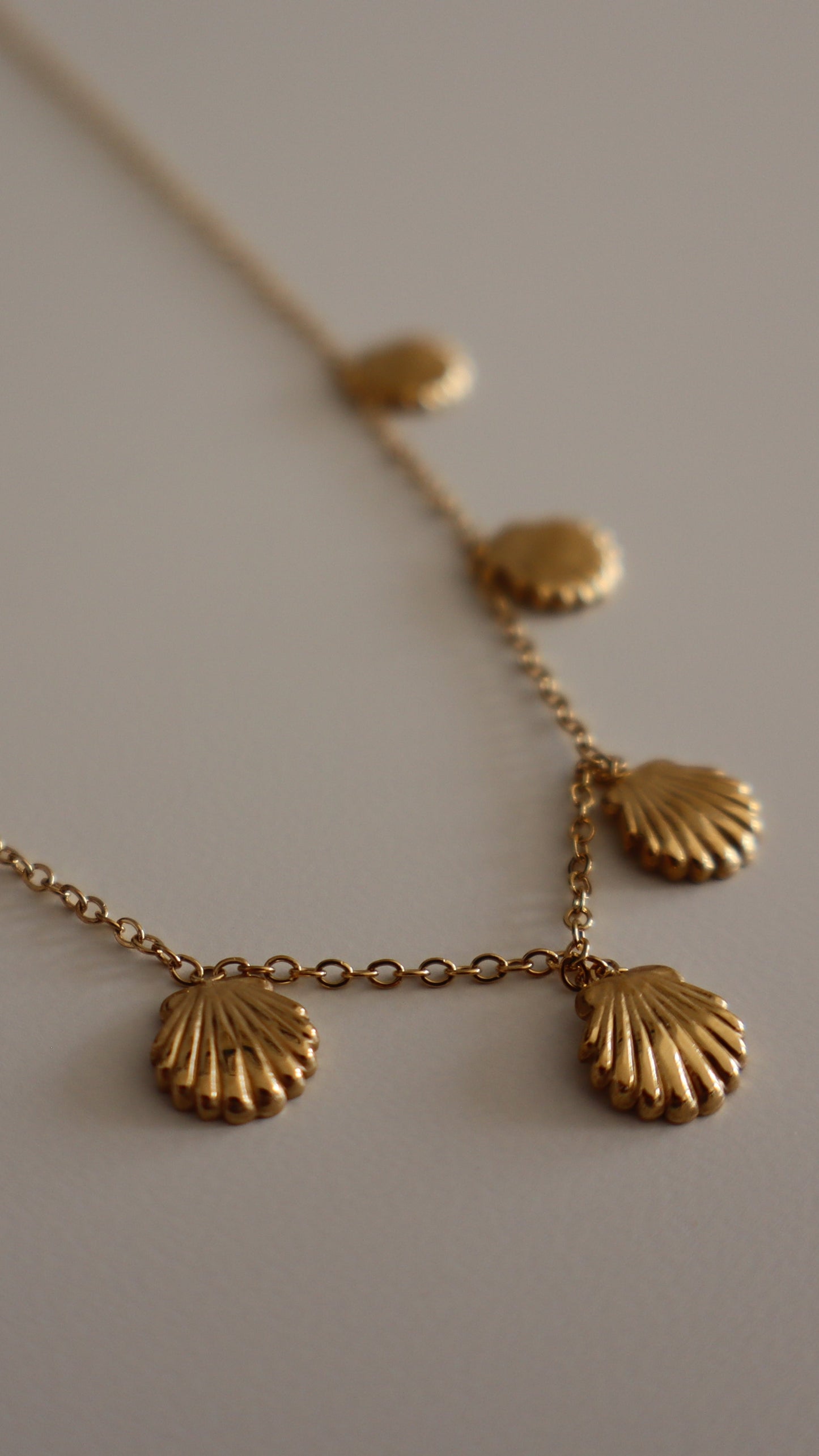 Collar Mini Conch Dorado