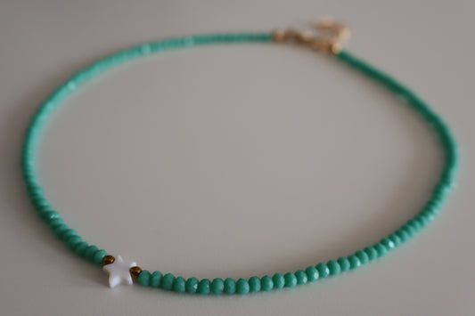 Choker Estrella Turquesa