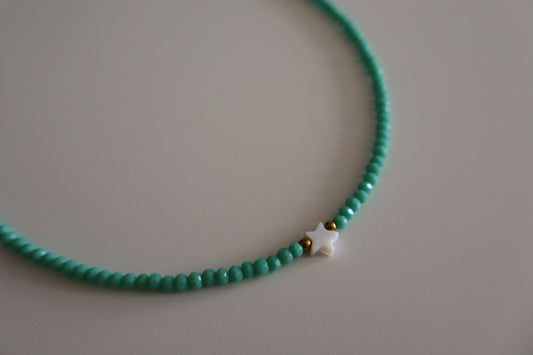 Choker Estrella Turquesa