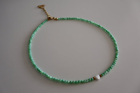 Choker Corazón Turquesa