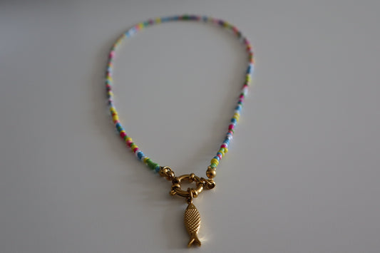 Fish - Multicolored Beads