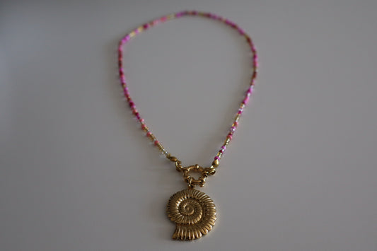 Sea Shell- Multicolored Beads