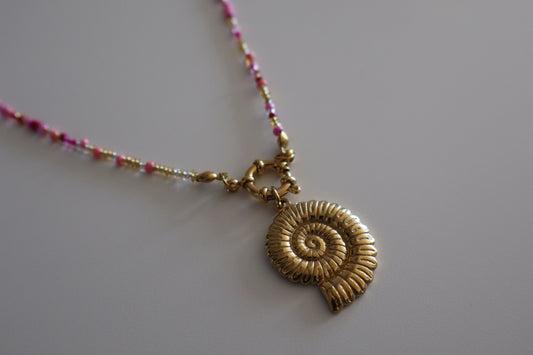 Sea Shell- Multicolored Beads